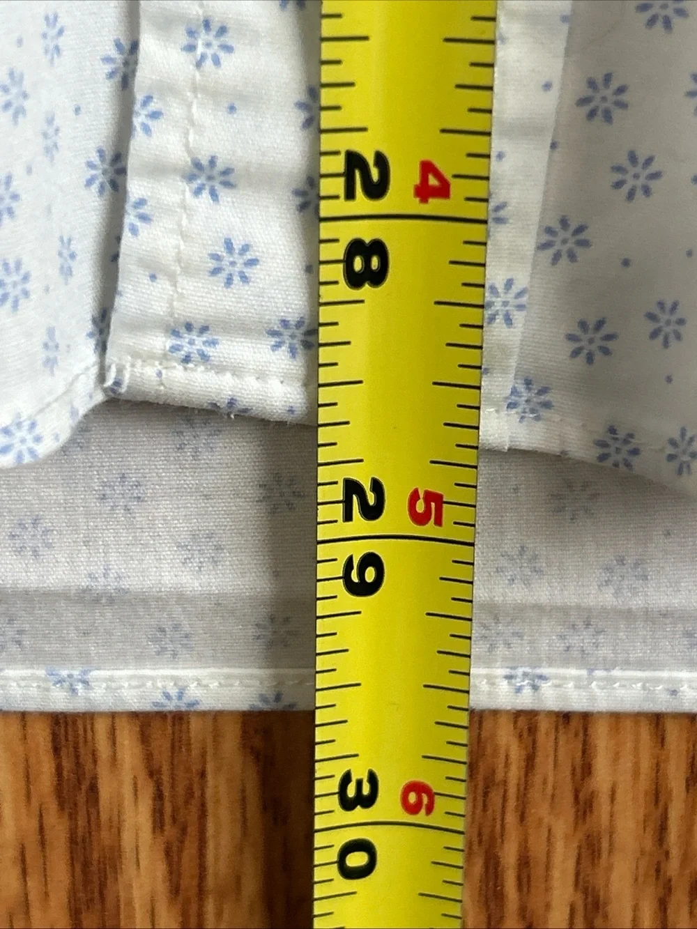 J.Crew Slim Untucked Men's Size Large White w/Blue Floral & Dots Details Preppy